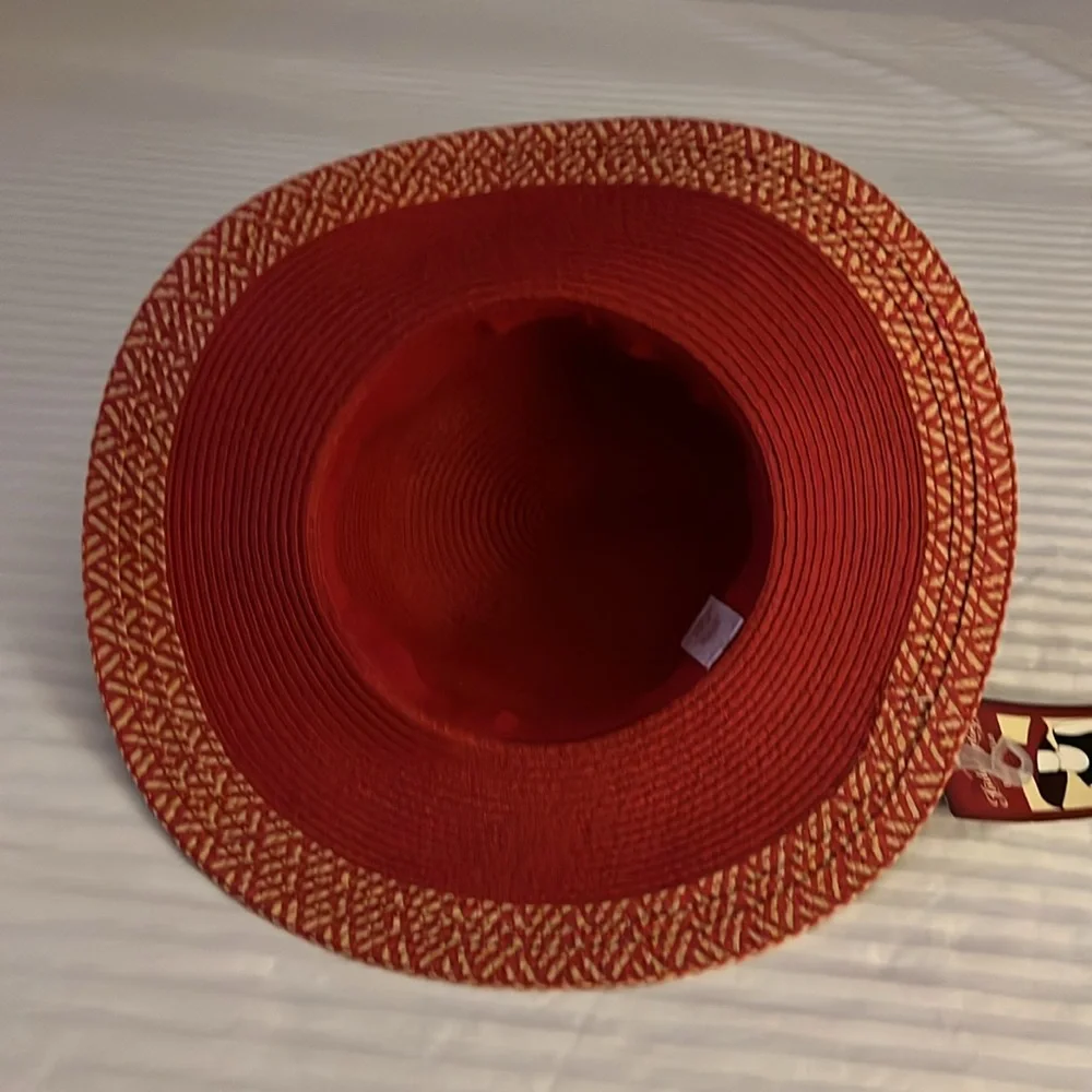NWT Red Faded Glory Floppy Hat - Picture 3 of 5